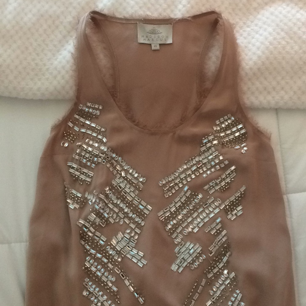 Madison Marcus Sequined Top